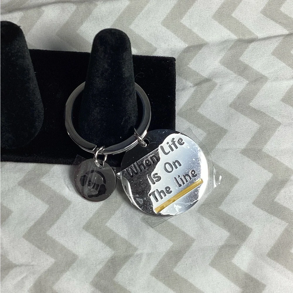 911 Dispatcher Keychain